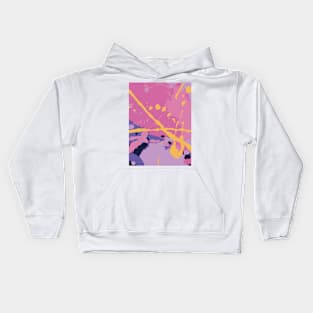 Colorize Me Abstract Painting Kids Hoodie